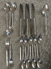 Oneida Community Madrid Stainless Flatware Set Piece 20 pc