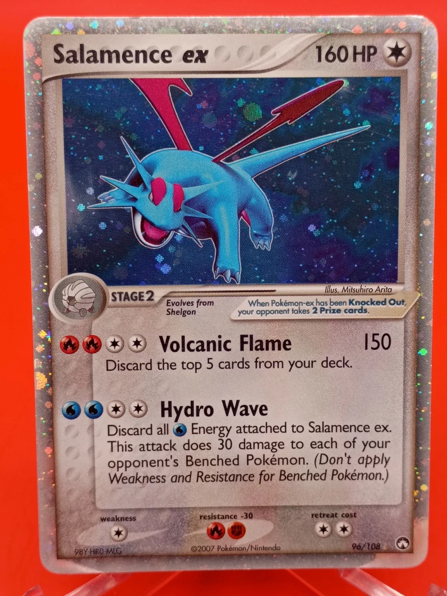 salamence ex pokemon card Pokemon Jtg En Journey Together 114 Salamence Ex Salamence Ex & Reshiram Ex  Premium Collection PSA 9 MINT
