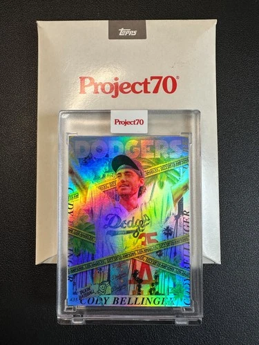 2021 Topps Project 70 - 1986 Topps Baseball Cody Bellinger #229 Rainbow Foil...