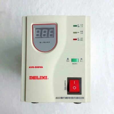 220V Voltage Regulator Automatic Household AC Voltage Regulator AVR-500VA