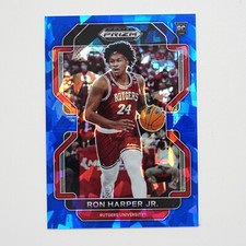 2022-23 Panini Prizm Draft #100 Ron Harper Jr. Blue Rookie Prizm # /99