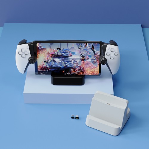 For PlayStation Portal PS5 Game Console Charging Dock Stand Charger Base - Picture 3 of 11
