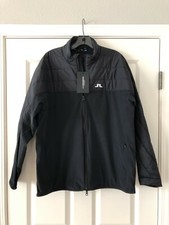 NEW J. Lindeberg Winter Hybrid Jacket Lux Softs Men's XL Black