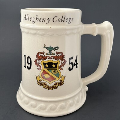 Vtg Allegheny College 1954 Phi Kappa Psi Beer Mug Stein Jack Burr Patterson  | eBay