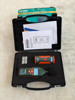 Extech 407732-KIT Type 2 Digital Sound Level Meter Kit (INCL VAT) | eBay UK