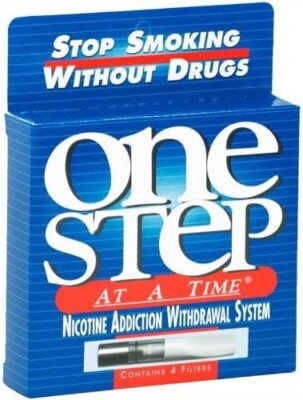 quit smoking but had 1 cigarette One Step at a Time Nicotine Addiction Withdrawal System (Quit Smoking) 4  Filters