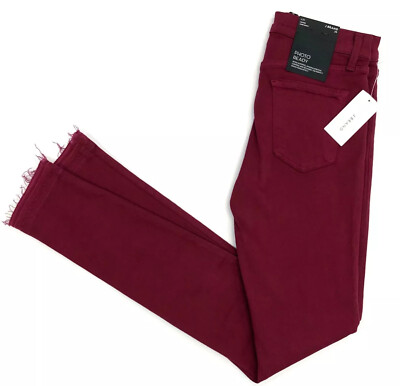 J Brand 620 Mid Rise Super Skinny Jeans JB001534 Photo Ready Plum Womens Sz  25