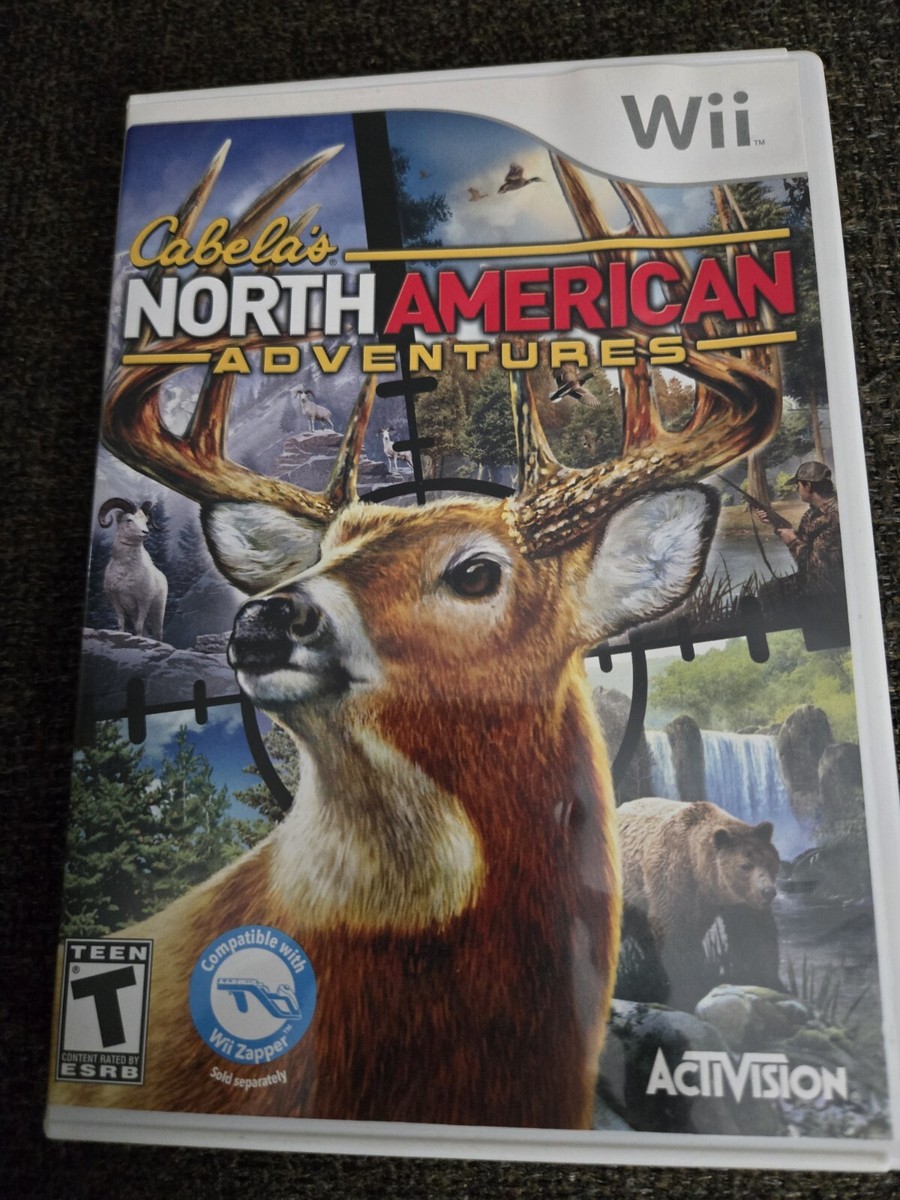 Nintendo Wii Game Cabela's North American Adventures