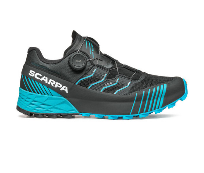 Zapatos Hombre Zapatilla Rebelde Run Kalibra ST Trail Baja Boa 33083 351 3 Negro