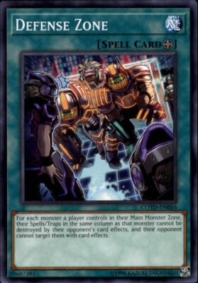 2017 Yu-Gi-Oh Code of the Duelist Unlimited #COTDEN066 Defense Zone SP