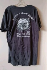SUBLIME X Secret Walls 2018 Illustration Battle Tshirt Concert Merch Large NWOT 