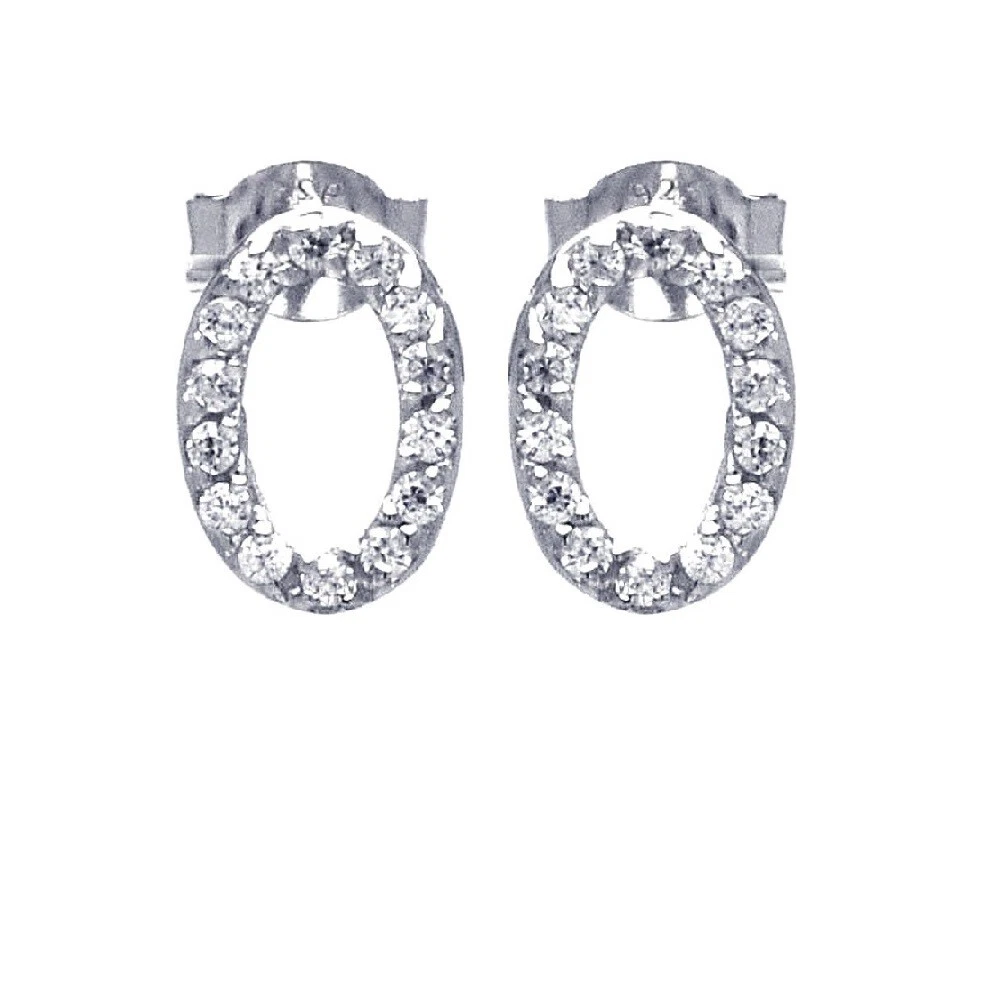 Set Di 3 Paia Di Orecchini A Cerchio In Argento Sterling Per Donna - Ovali, A Goccia E Con Zirconi