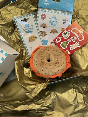 Authentic Jellycat Bagel NYC Exclusive Brand New 100% FULL GIFT