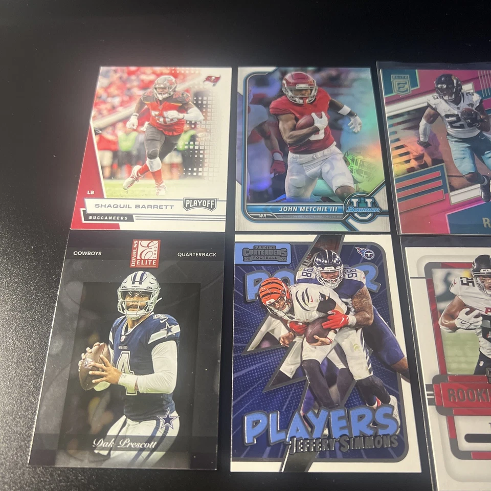 Football Card Lot Of 8 - Image 2 of 3