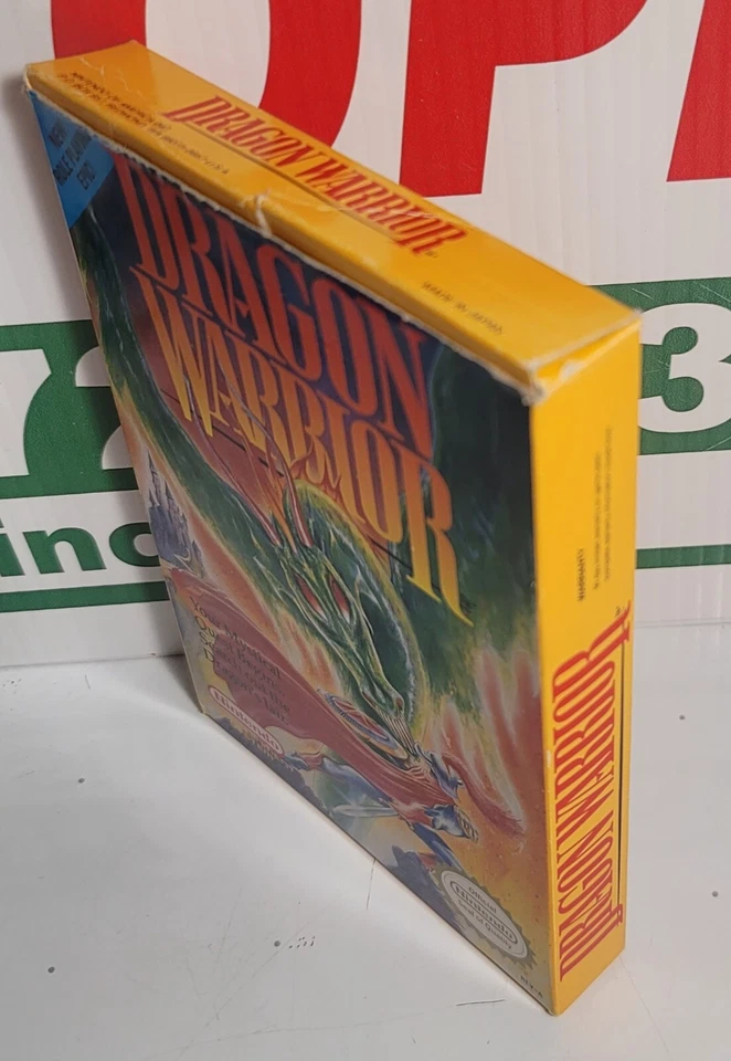Dragon Warrior (Nintendo Entertainment System, 1986)CIB, TESTED - Image 3 of 4