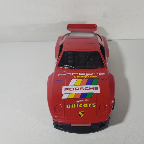 Tonka Polistil Porsche 928 1:25 Scale 1983 Italy Red - Picture 9 of 11