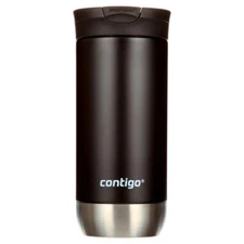 Contigo Huron 2.0 Stainless Steel Travel Mug Lid Licorice, 16 fl oz.