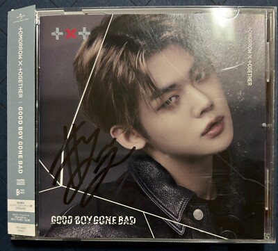 yeonjun ヨンジュン サイン入りトレカ TXT [GOOD BOY GONE BAD] YEONJUN Autographed Signed Japan Single