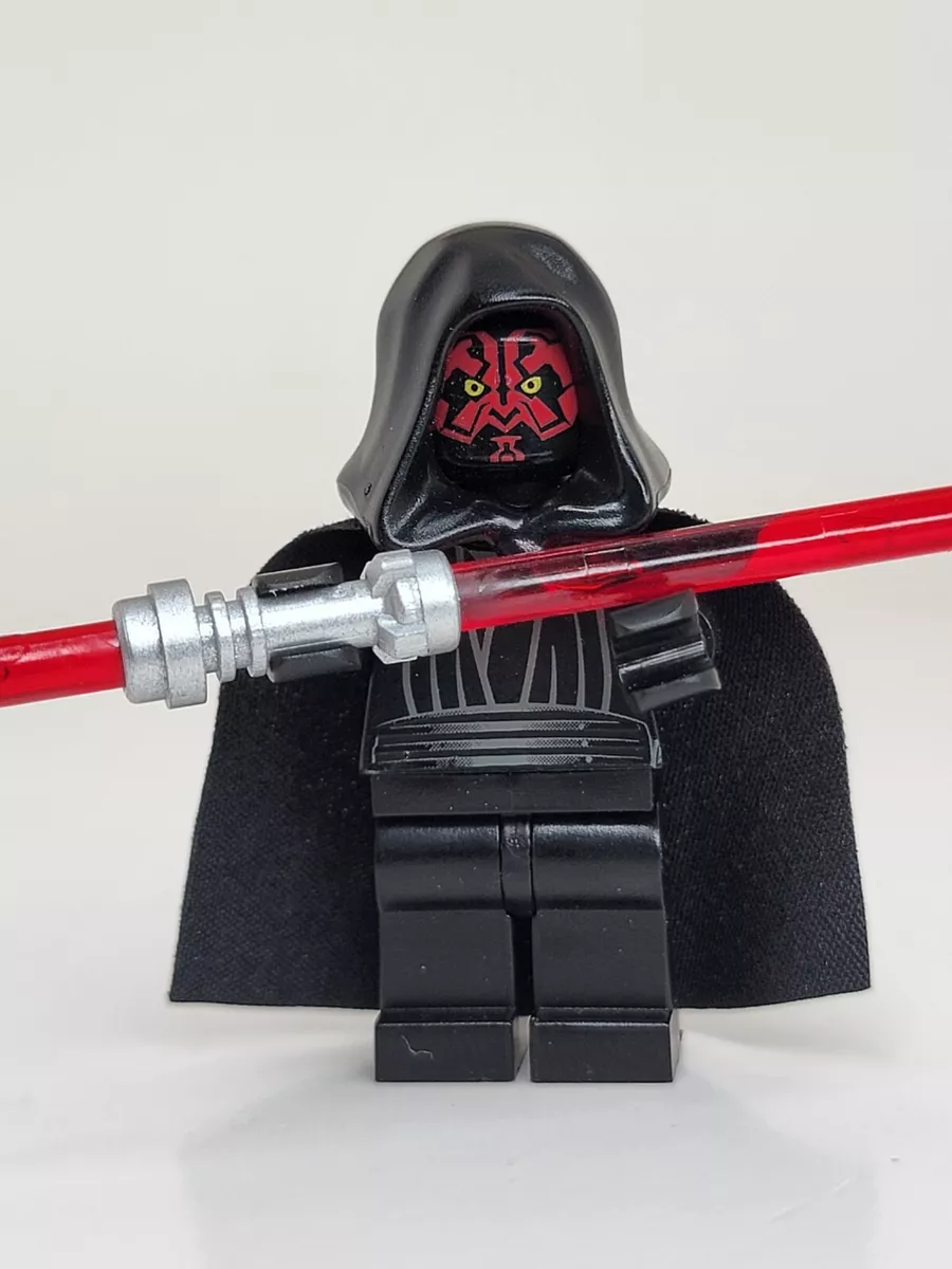 Star Wars Darth Maul Hood Minifigure Sith Lord 7107 7151 7663 sw0003 g4 eBay