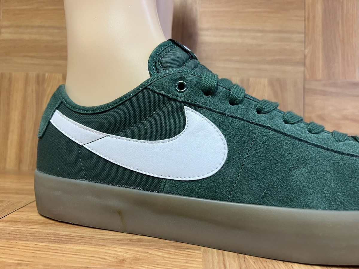 Size 14 - Nike Blazer GT SB Low Green Gum for sale online | eBay