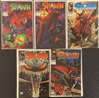 SPAWN #1-50 IMAGE COMIC BOOK TODD MCFARLANE AL SIMMONS 1st APP