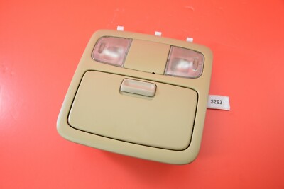 実物ロサンゼルスカウンティーシェリフメモパッド中古 B#31 00-04 Toyota camry Factory OEM TAN Map Dome Light Roof
