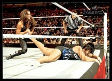 2011 Topps WWE Champions Trish Stratus Fights Vickie Guerrero #66