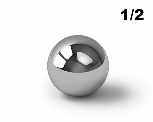 100 1/2" Inch G25 Precision Chromium Chrome Steel Bearing Balls AISI 52100 - Picture 2 of 3