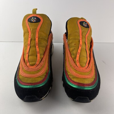 Nike Air Max 97 Sunburst Orange Pinwheel Logo 2019 CK9399-001 Men’s Size 11 Nike Air Max 97 Sunburst Orange Pinwheel Logo 2019 CK9399  main image 2