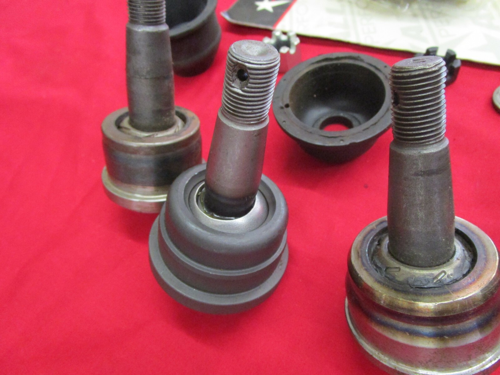 4 NEW ALLSTAR LOWER BALL JOINTS 56218 56206 PRESS IN JOINT, 4 DIFFERENT