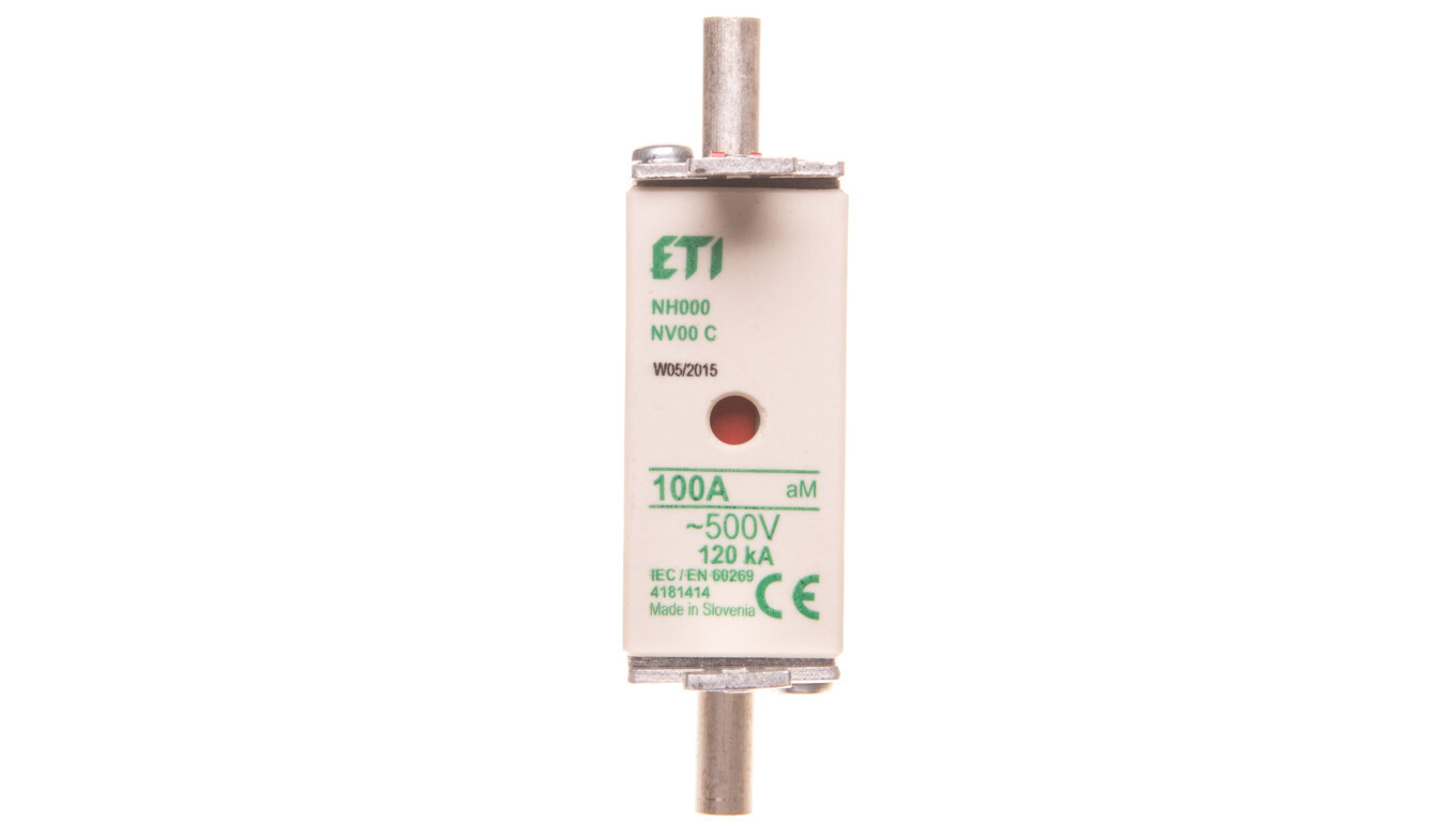 Fuse insert KOMBI NH000 100A aM 500V WT-00C 004181414 /T2UK