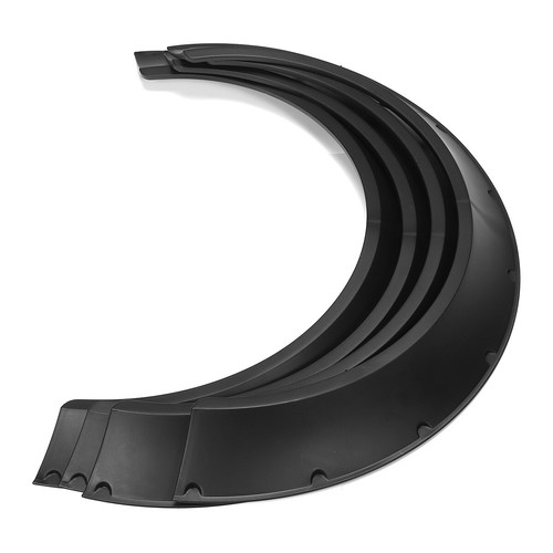 4x Universal Front Rear Car Fender Flare Wheel Arches Extra Extension Flares Kit - Picture 5 of 9
