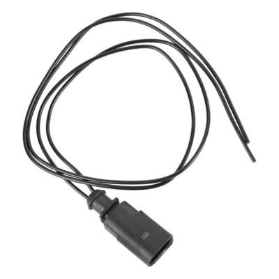 2-Pin Brake Pad Wear Sensor 1J0973802 Connector Prewire Plug Repair Fit VW Audi 