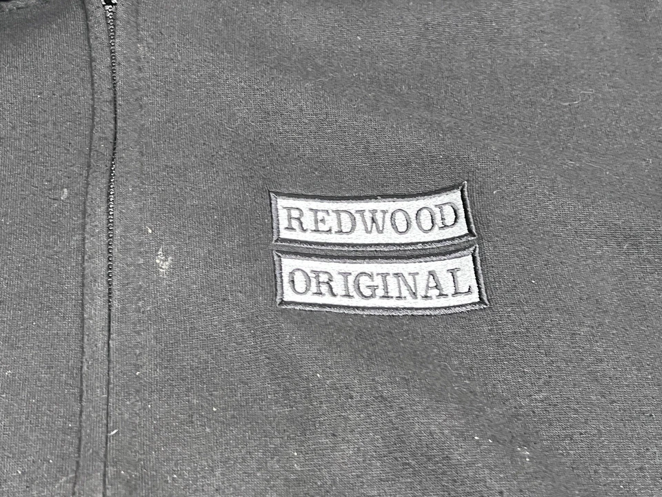 Sons of Anarchy Sudadera con Capucha Cremallera Presidente SAMCRO Hombres de Caos Talla 2XL Bordada Foto 4 de 4