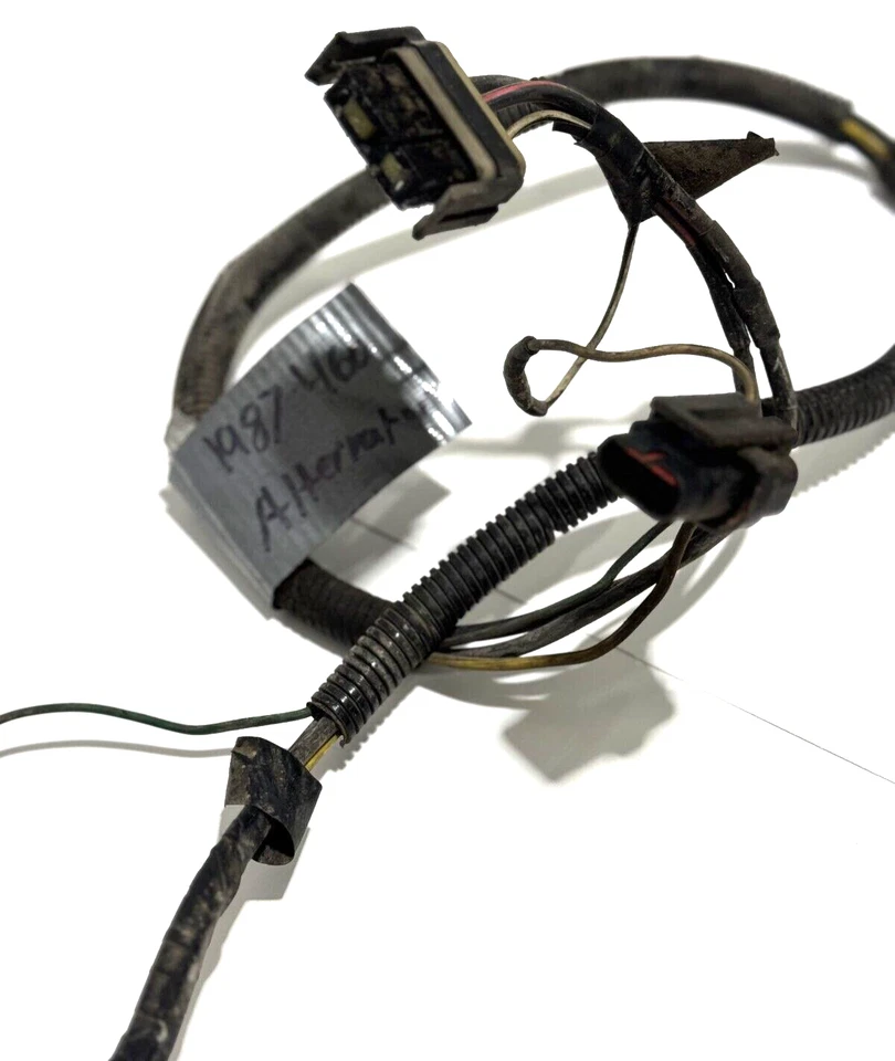 1987 F350 460 7.5L Alternator Wiring Harness Assembly OEM - Image 4 of 4