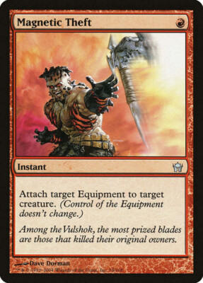 mtg magic magnetic theft 5 th fifth dawn ENGLISH Magnetische Entführung Morgenröte