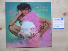 Asha Puthli Autograph Signed LP Cover "1001 Nights Of Love Vinyl ACOA