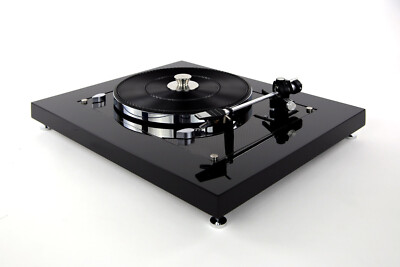 Restored Thorens TD 145 Turntable Carbon Look End Shutdown