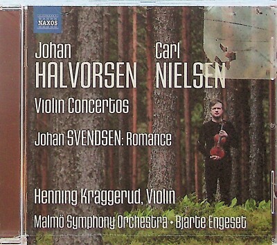 JOHAN HALVORSEN/CARL NIELSEN: Violin Concertos SVENDSEN Romance CD NEW Kraggerud