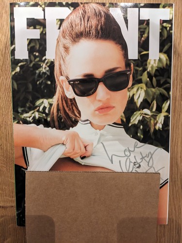 Front magazine nude cover Kitty Lea Signed , Loaded Mens Magazine FHM