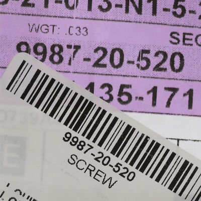 Mazda 998720520 Genuine OEM Factory Original Sunvisor Screw for