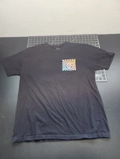 T & C Surf Designs T-Shirt Black Men's Size XL Rising Sun Koi Fish Graphic