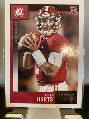 2020 Jalen Hurts Rookie Philadelphia Eagles Panini Select Certified