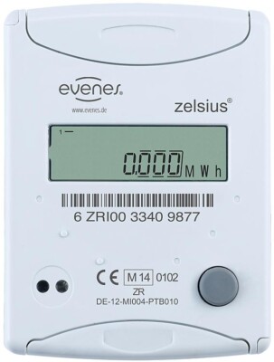 Evenes Kapsel-Wärmezähler Ista 2/Ista Durchfl. 2,5m³/