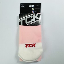 TCK Prosport Tube Socks Light Pink Youth Size XS Shoe Size 8-12 1 Pair New