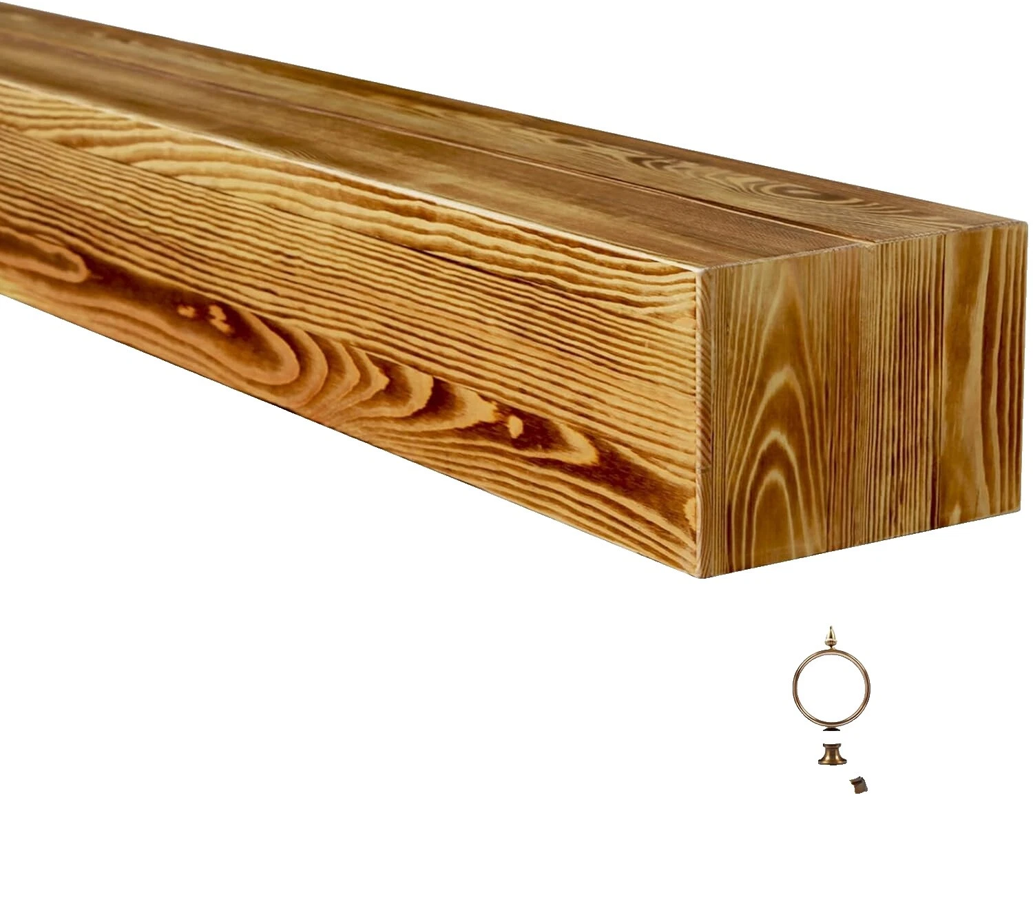 Wood Fireplace Mantels & Surrounds