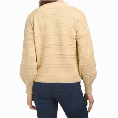 Cupcakes and Cashmere women Chunky Cotton Knit Cardigan Sweater sz