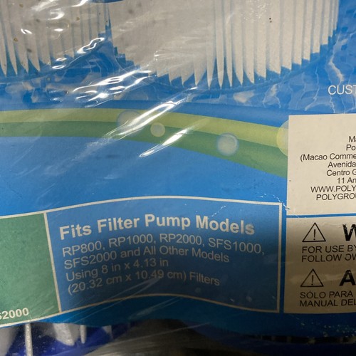 New 2 Pack Summer Escapes Type A or C Pool Filter Cartridge Replacement Filters - Picture 3 of 3