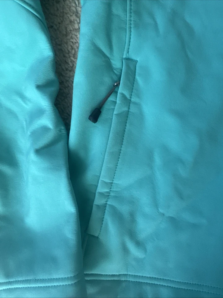 The North Face Mujer Talla XS TNF Apex Chaqueta polar Cremallera Azul Manga Larga Foto 3 de 4