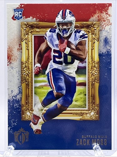 2020 Chronicles Gridiron Kings Zack Moss Rookie #GK-27 Bills - Bild 2 von 3